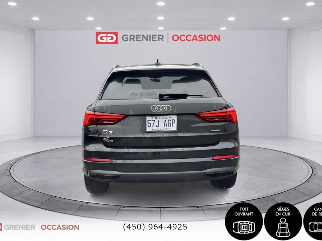 2022 Audi Q3 Komfort Toit Panoramique Bas Kilométrage in Terrebonne, Quebec - 3 - w1024h768px