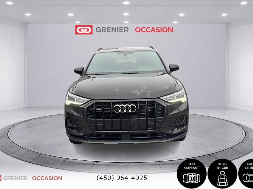 2022 Audi Q3 Komfort Toit Panoramique Bas Kilométrage in Terrebonne, Quebec - 6 - w1024h768px