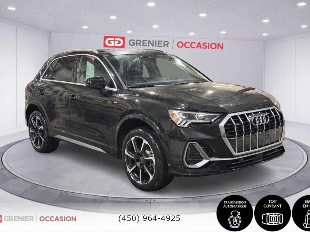 2024 Audi Q3 Progressiv 45 Quattro Toit Panoramique Cuir in Terrebonne, Quebec - 1 - w1024h768px