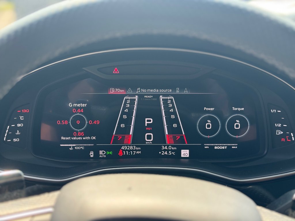 Audi RS Q8 Carbon Fiber Black Optic 23''  Bas Kilométrage 2022 à Terrebonne, Québec - 16 - w1024h768px