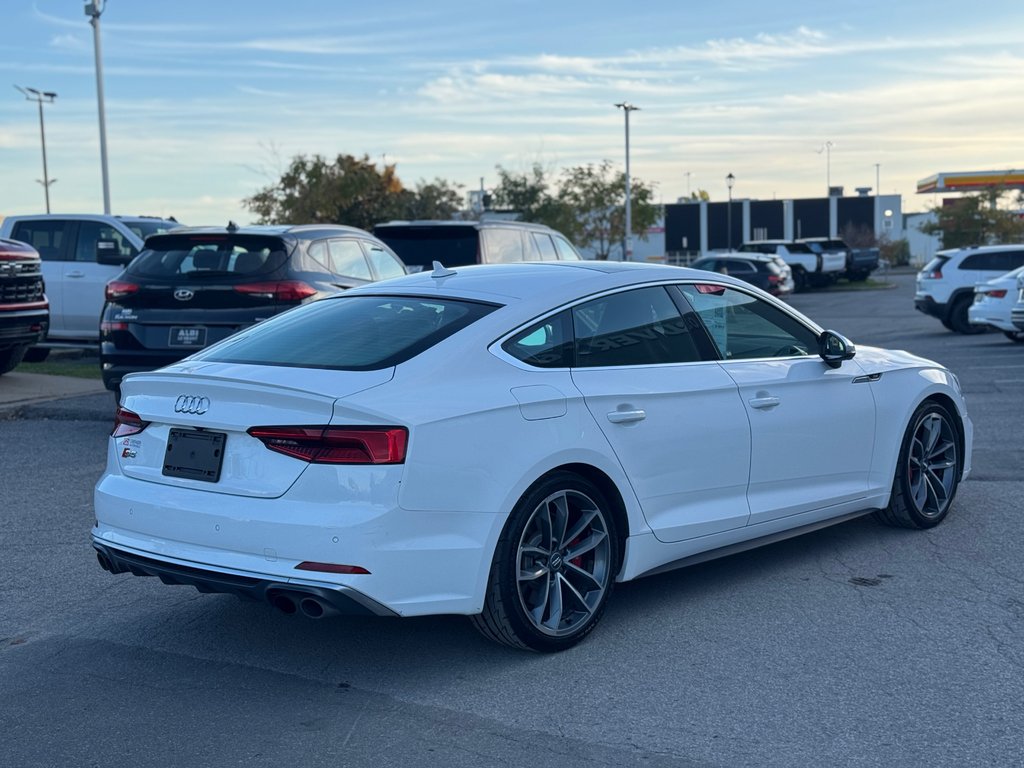 2018 Audi S5 Sportback Technik 3.0 TFSI Cuir Rouge in Terrebonne, Quebec - 6 - w1024h768px