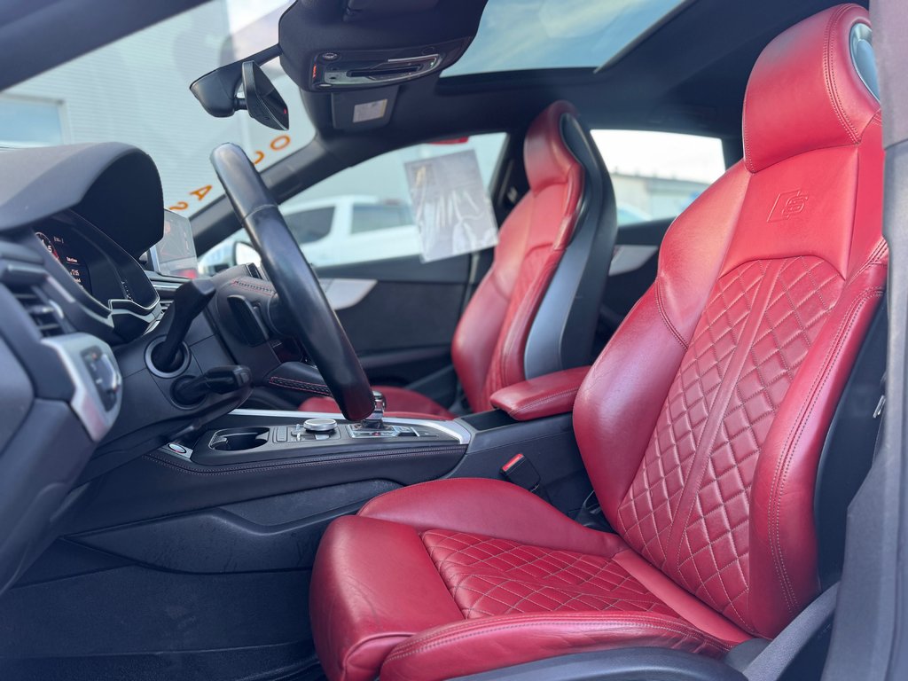 2018 Audi S5 Sportback Technik 3.0 TFSI Cuir Rouge in Terrebonne, Quebec - 11 - w1024h768px