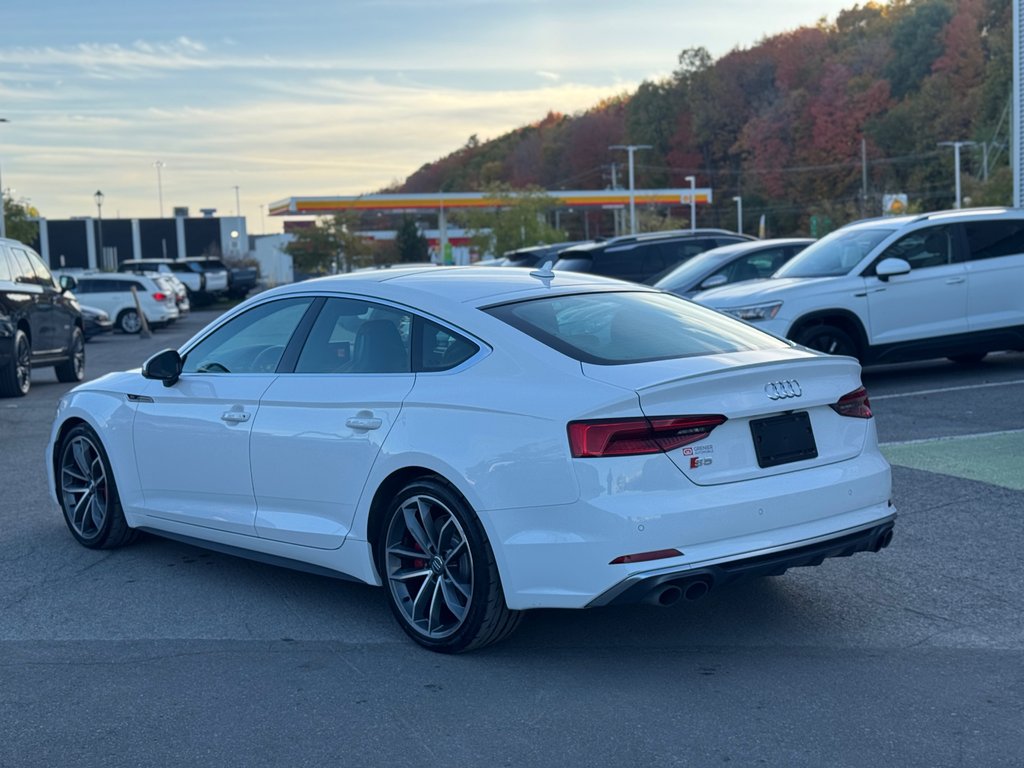 2018 Audi S5 Sportback Technik 3.0 TFSI Cuir Rouge in Terrebonne, Quebec - 4 - w1024h768px