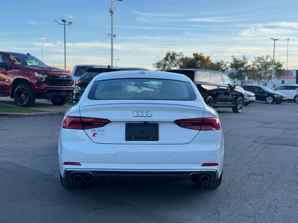 2018 Audi S5 Sportback Technik 3.0 TFSI Cuir Rouge in Terrebonne, Quebec - 5 - w1024h768px