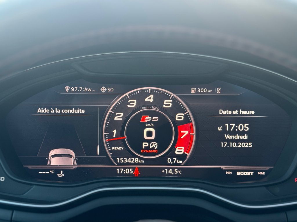 2018 Audi S5 Sportback Technik 3.0 TFSI Cuir Rouge in Terrebonne, Quebec - 17 - w1024h768px