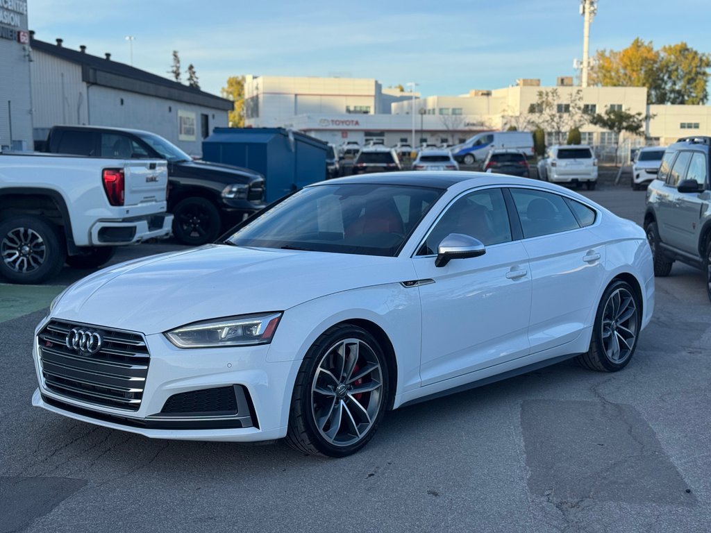 2018 Audi S5 Sportback Technik 3.0 TFSI Cuir Rouge in Terrebonne, Quebec - 3 - w1024h768px