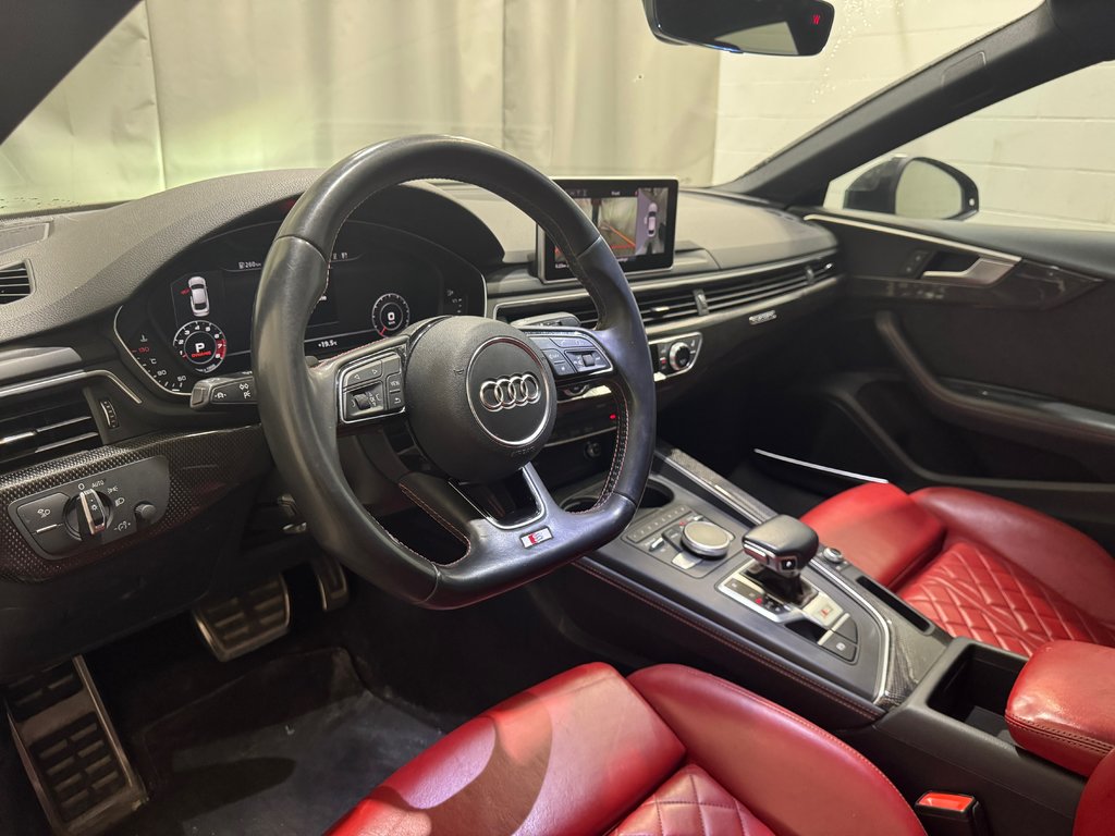 Audi S5 Sportback Technik Black Optic Package Cuir Rouge 2019 à Terrebonne, Québec - 19 - w1024h768px