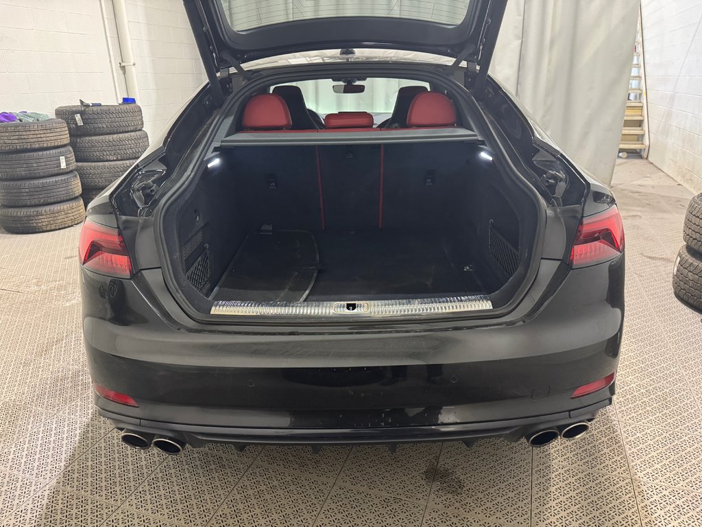 Audi S5 Sportback Technik Black Optic Package Cuir Rouge 2019 à Terrebonne, Québec - 23 - w1024h768px