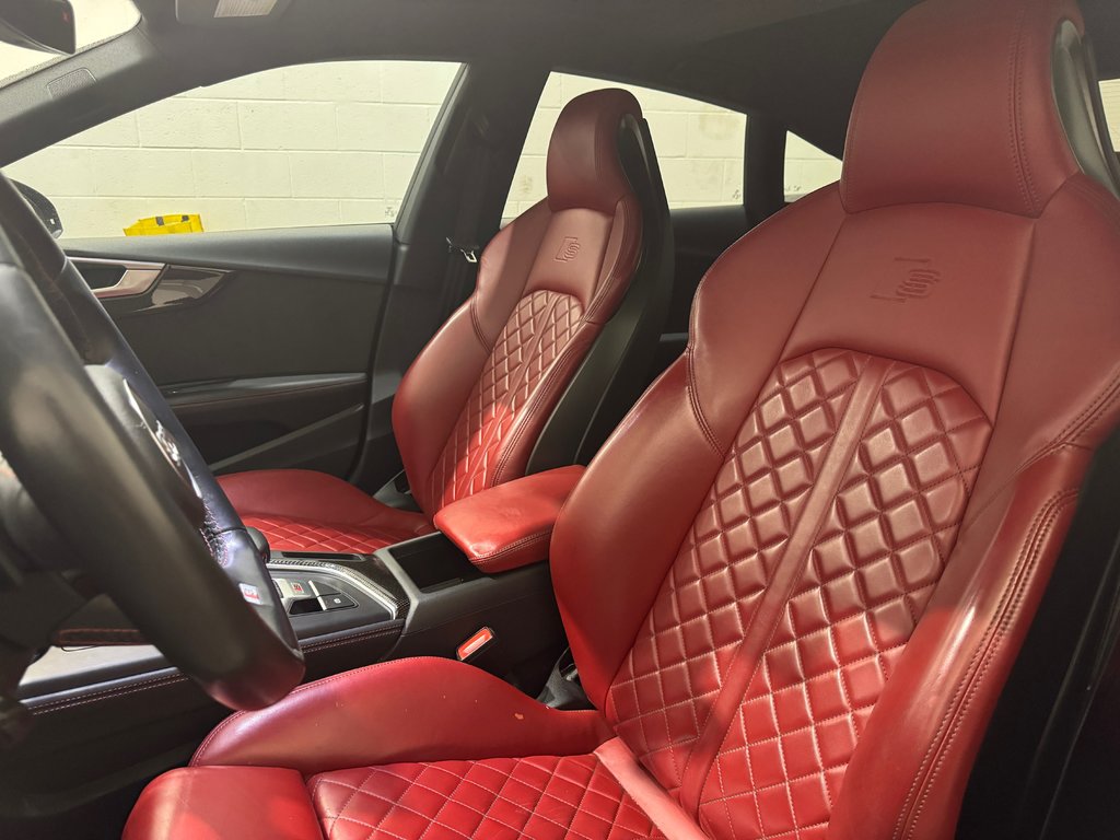 Audi S5 Sportback Technik Black Optic Package Cuir Rouge 2019 à Terrebonne, Québec - 20 - w1024h768px