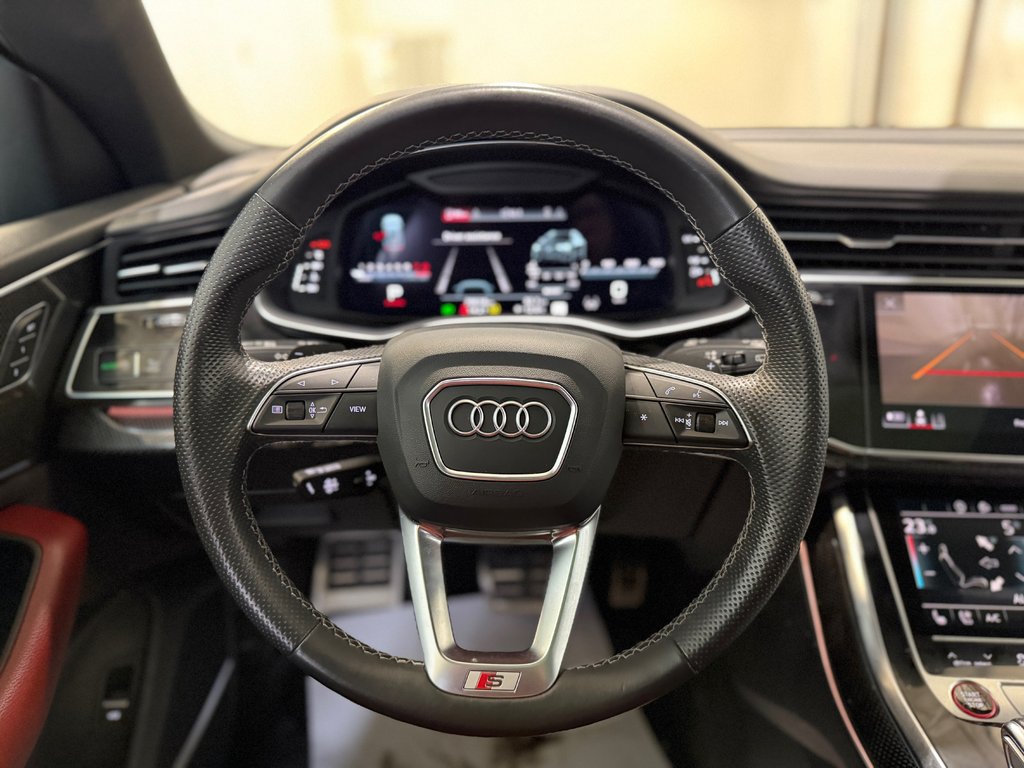 2022 Audi SQ8 Technik Black Optic Cuir Rouge in Terrebonne, Quebec - 23 - w1024h768px