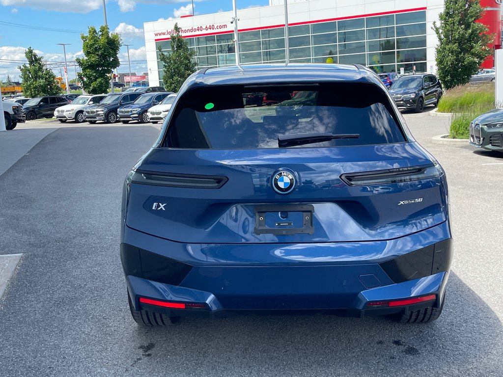 2025 BMW IX XDrive50, Sport Package in Terrebonne, Quebec - 5 - w1024h768px