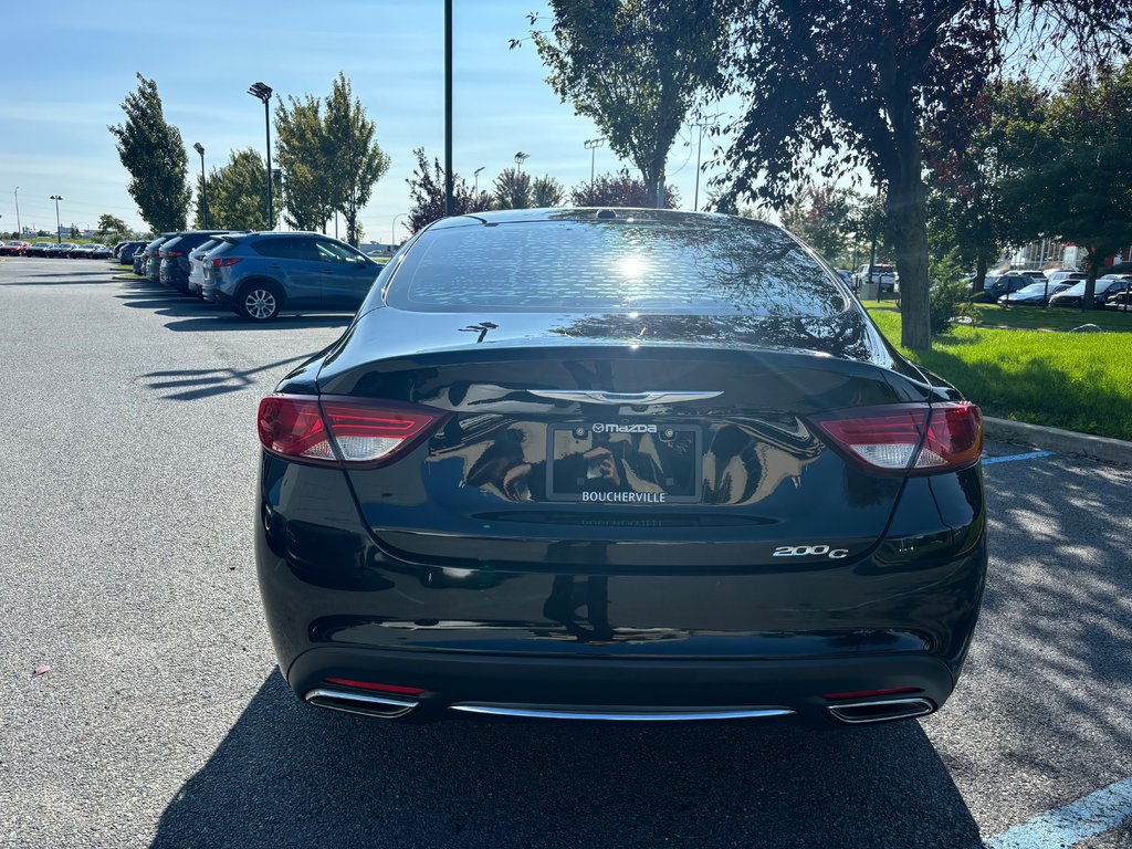 Chrysler 200 200C,V6 3.6L - CUIR - TOIT-NAV 2015 à Boucherville, Québec - 9 - w1024h768px