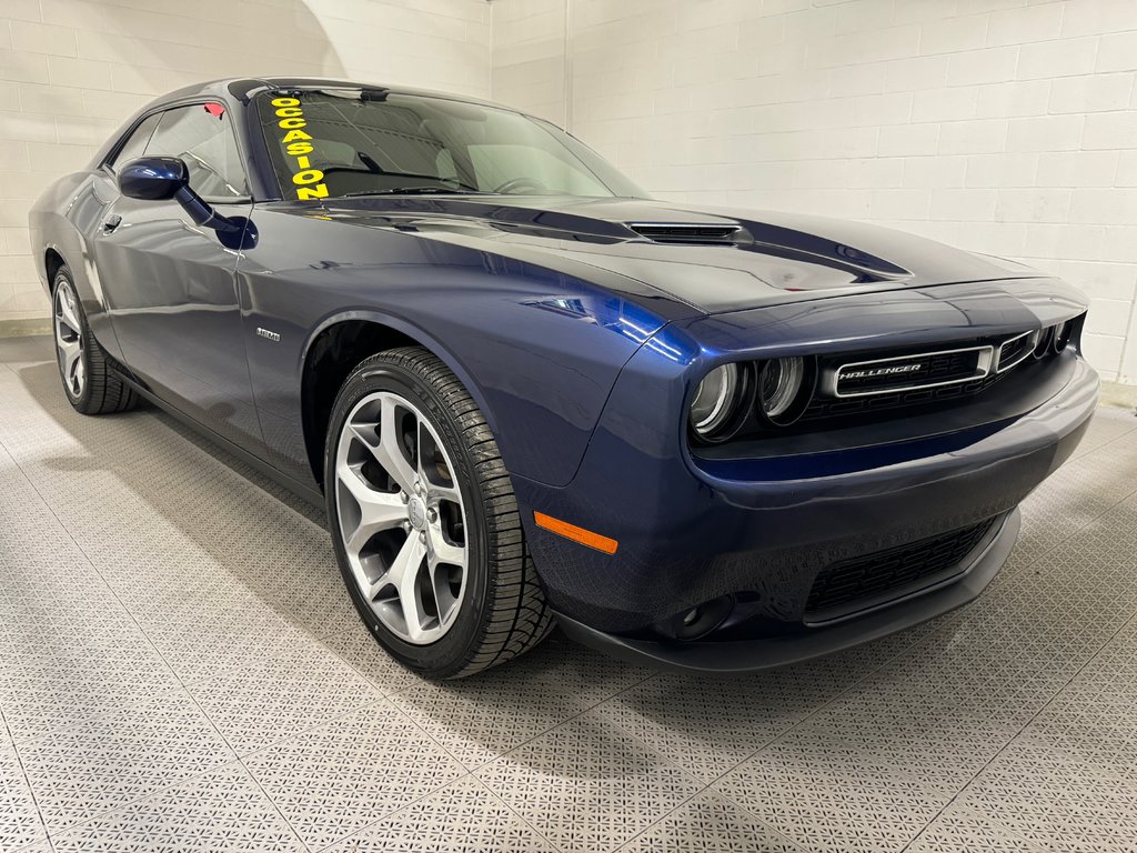 2016 Dodge Challenger R/T 5.7L HEMI Manuelle Navigation Cuir in Terrebonne, Quebec - 1 - w1024h768px