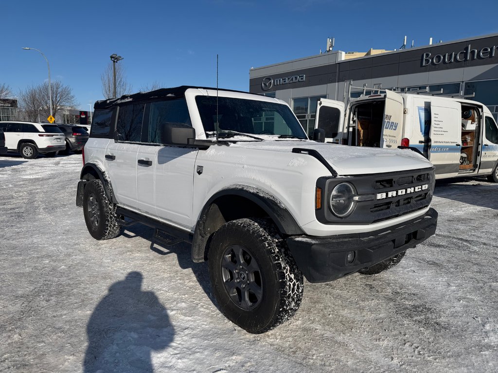 2022 Ford Bronco Big Bend, 4x4, BAS KM in Boucherville, Quebec - 1 - w1024h768px