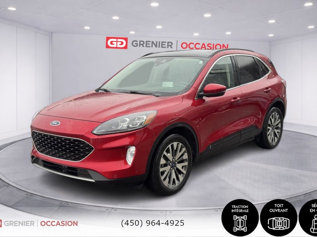 2020 Ford Escape Titanium AWD Toit Panoramique Bas Kilométrage in Terrebonne, Quebec - 5 - w1024h768px