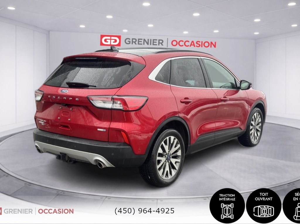 2020 Ford Escape Titanium AWD Toit Panoramique Bas Kilométrage in Terrebonne, Quebec - 2 - w1024h768px