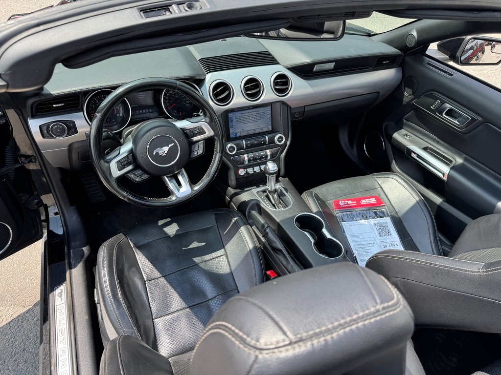 Ford Mustang Premium EcoBoost Convertible Bluetooth 2019 à Terrebonne, Québec - 10 - w1024h768px