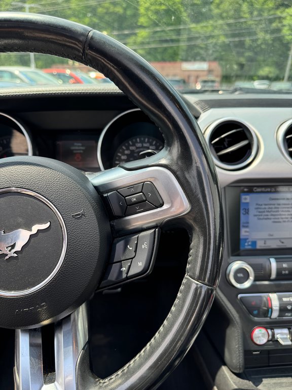 Ford Mustang Premium EcoBoost Convertible Bluetooth 2019 à Terrebonne, Québec - 14 - w1024h768px