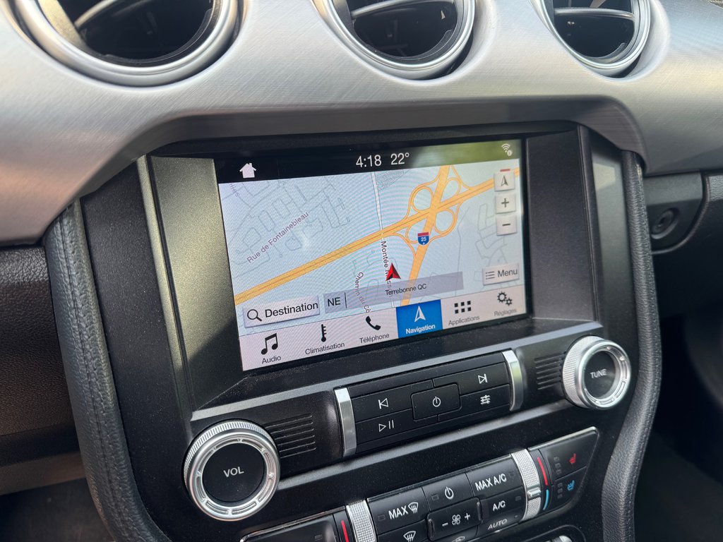Ford Mustang Premium EcoBoost Convertible Bluetooth 2019 à Terrebonne, Québec - 15 - w1024h768px