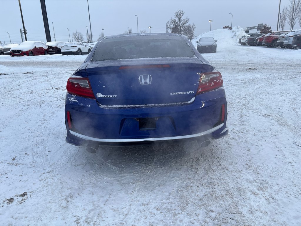 2016 Honda Accord Coupe TOURING  AT CUIR TOIT NAV JAMAIS ACCIDENTÉ in Boucherville, Quebec - 11 - w1024h768px