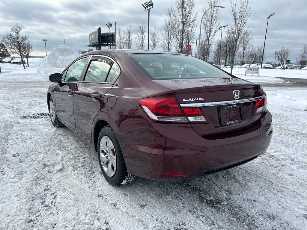 Honda Civic Sedan LX / BLUETOOTH / SIÈGES CHAUFFANTS 2014 à Boucherville, Québec - 17 - w1024h768px