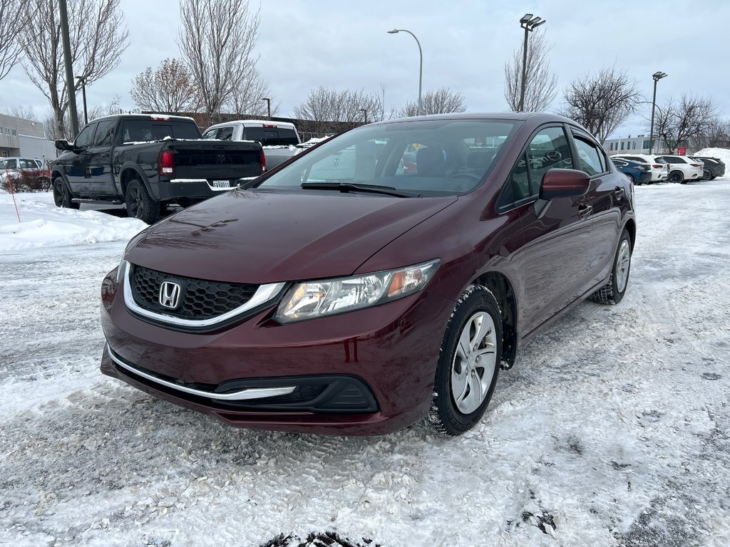 Honda Civic Sedan LX / BLUETOOTH / SIÈGES CHAUFFANTS 2014 à Boucherville, Québec - 2 - w1024h768px