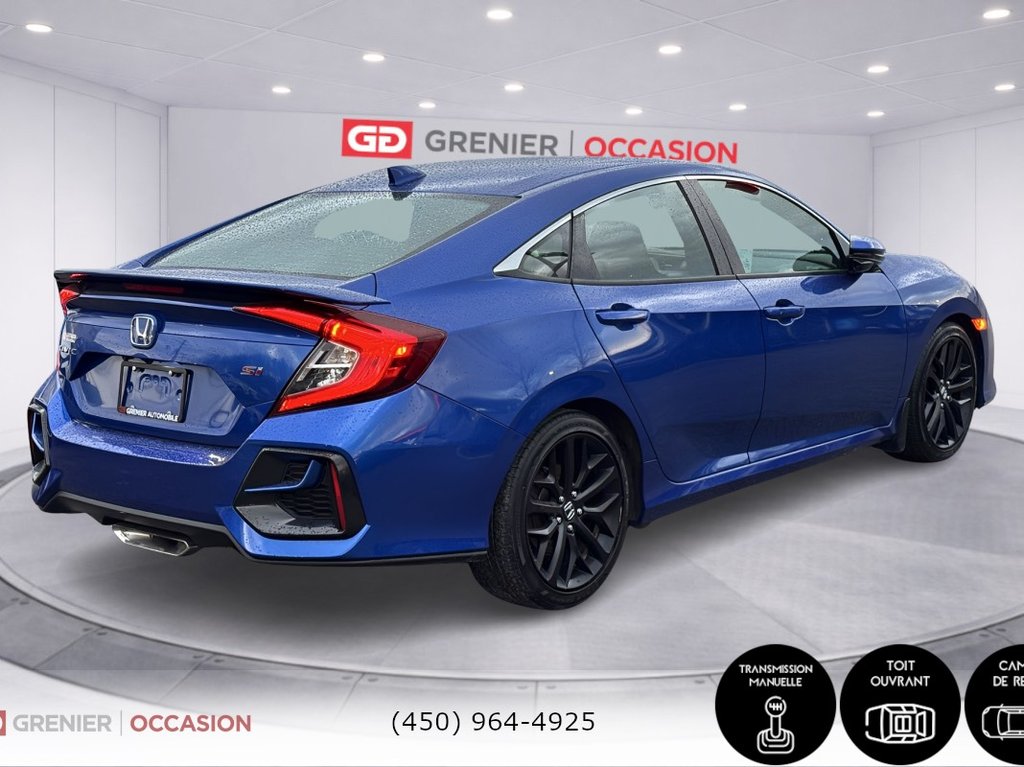 2020 Honda Civic Si Berline Toit Ouvrant in Terrebonne, Quebec - 2 - w1024h768px