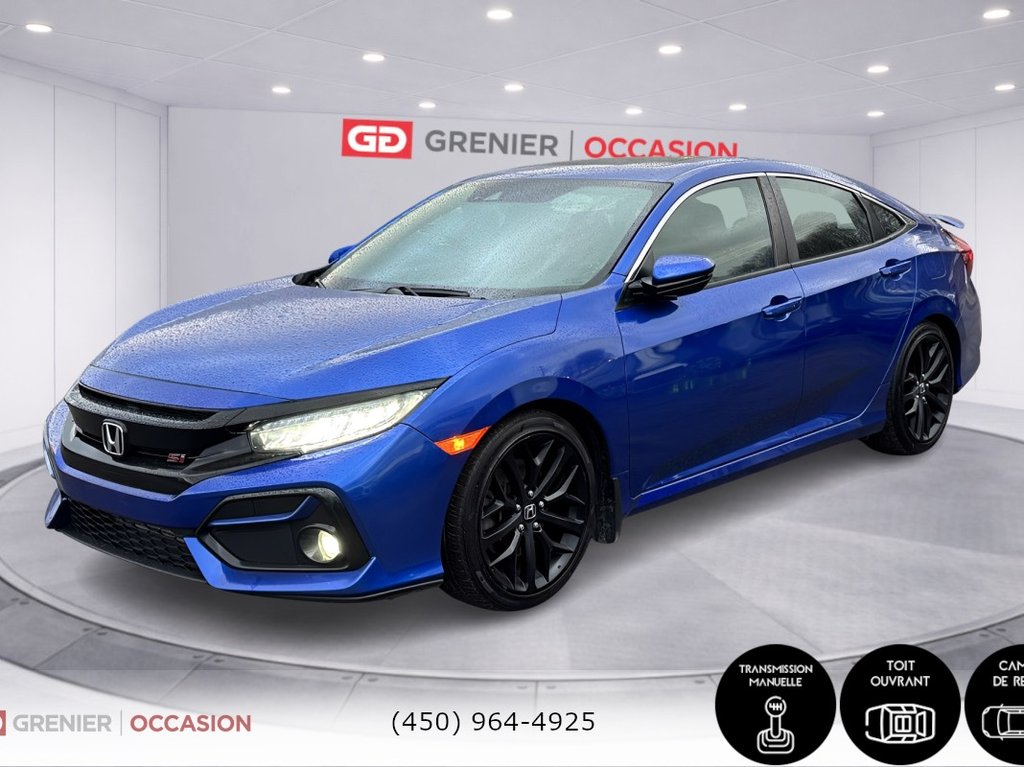 2020 Honda Civic Si Berline Toit Ouvrant in Terrebonne, Quebec - 5 - w1024h768px