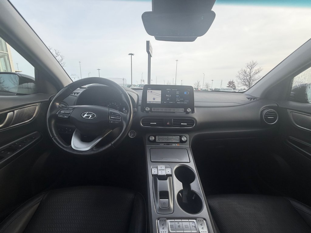 2021 Hyundai Kona Electric ULTIMATE CUIR NAV JAMAIS ACCIDENTÉ GARANTIE in Boucherville, Quebec - 14 - w1024h768px