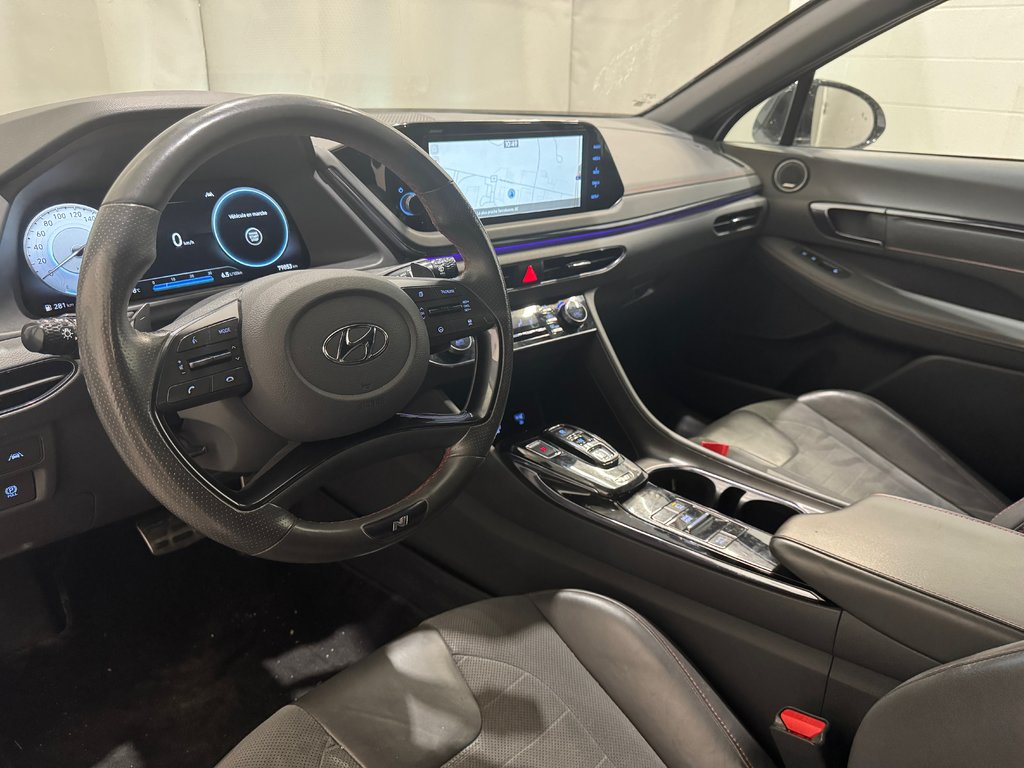 2022 Hyundai Sonata N Line sièges et volant chauffants in Terrebonne, Quebec - 19 - w1024h768px