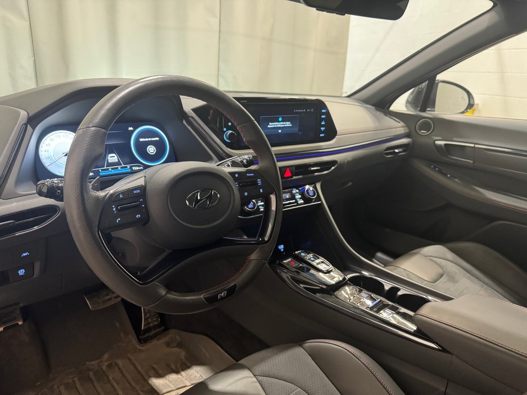 Hyundai Sonata N Line sièges et volant chauffants 2023 à Terrebonne, Québec - 23 - w1024h768px