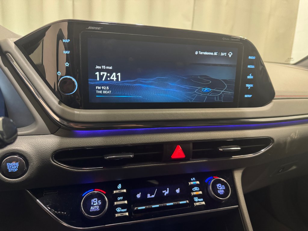 Hyundai Sonata N Line sièges et volant chauffants 2023 à Terrebonne, Québec - 16 - w1024h768px
