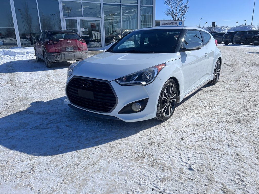 2016 Hyundai Veloster Turbo, NAV, TOIT, CUIR in Boucherville, Quebec - 1 - w1024h768px