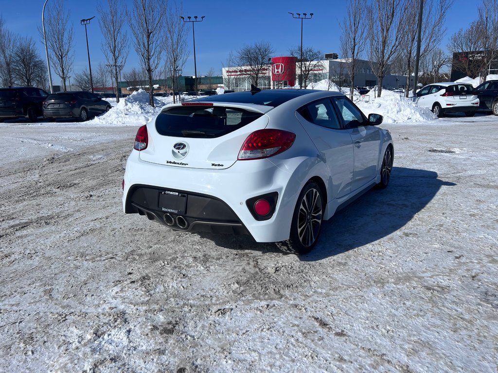 2016 Hyundai Veloster Turbo, NAV, TOIT, CUIR in Boucherville, Quebec - 7 - w1024h768px