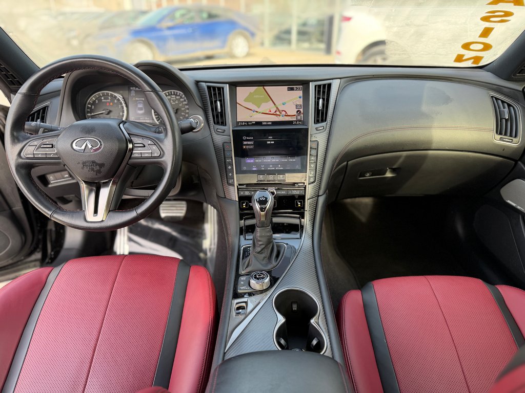 Infiniti Q60 Red Sport I-LINE AWD 2021 à Terrebonne, Québec - 24 - w1024h768px