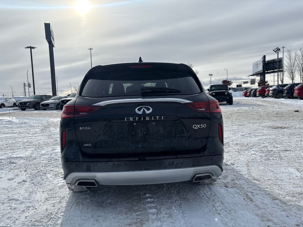 2022 Infiniti QX50 PURE AWD 2 SET PNEUS ÉTÉ HIVER SUR MAGS in Boucherville, Quebec - 6 - w1024h768px