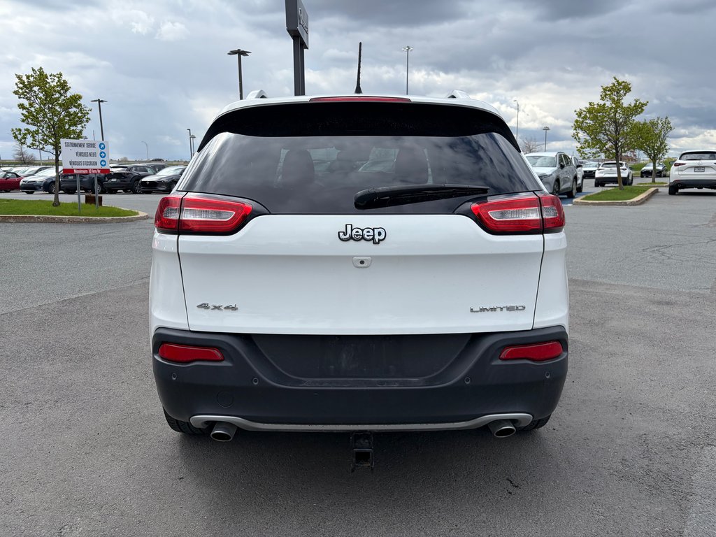 Jeep Cherokee Limited 4X4 V6 JAMAIS ACCIDENTÉ CUIR TOIT PANO 2014 à Boucherville, Québec - 11 - w1024h768px