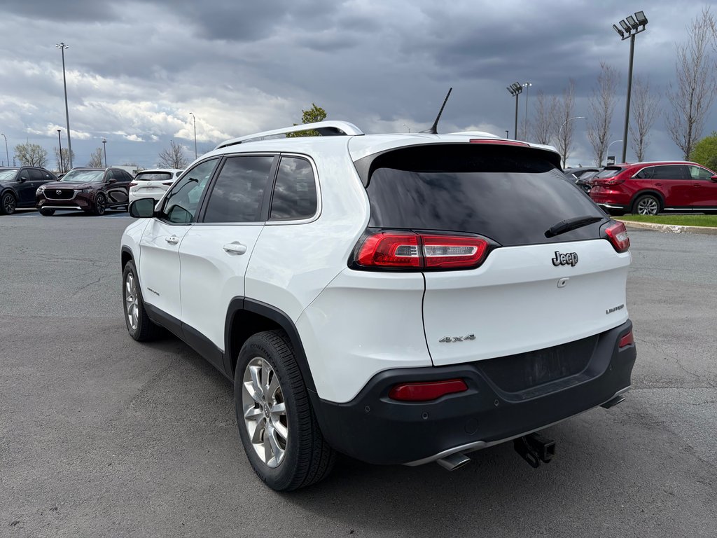 Jeep Cherokee Limited 4X4 V6 JAMAIS ACCIDENTÉ CUIR TOIT PANO 2014 à Boucherville, Québec - 9 - w1024h768px