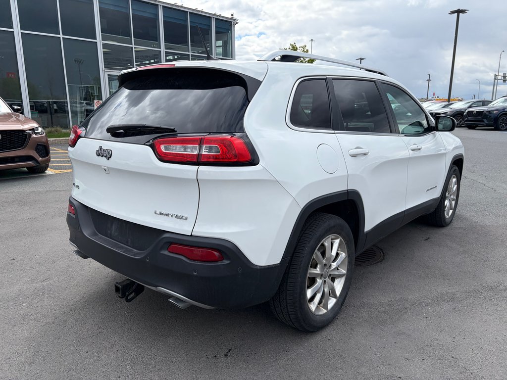 Jeep Cherokee Limited 4X4 V6 JAMAIS ACCIDENTÉ CUIR TOIT PANO 2014 à Boucherville, Québec - 13 - w1024h768px