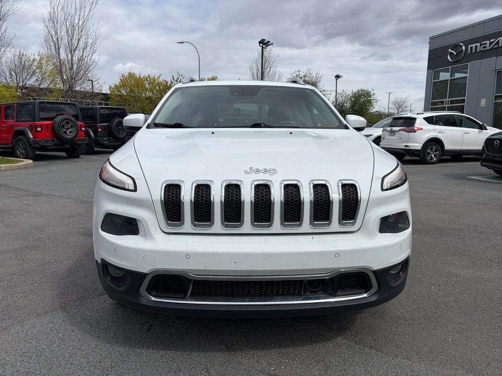 Jeep Cherokee Limited 4X4 V6 JAMAIS ACCIDENTÉ CUIR TOIT PANO 2014 à Boucherville, Québec - 3 - w1024h768px