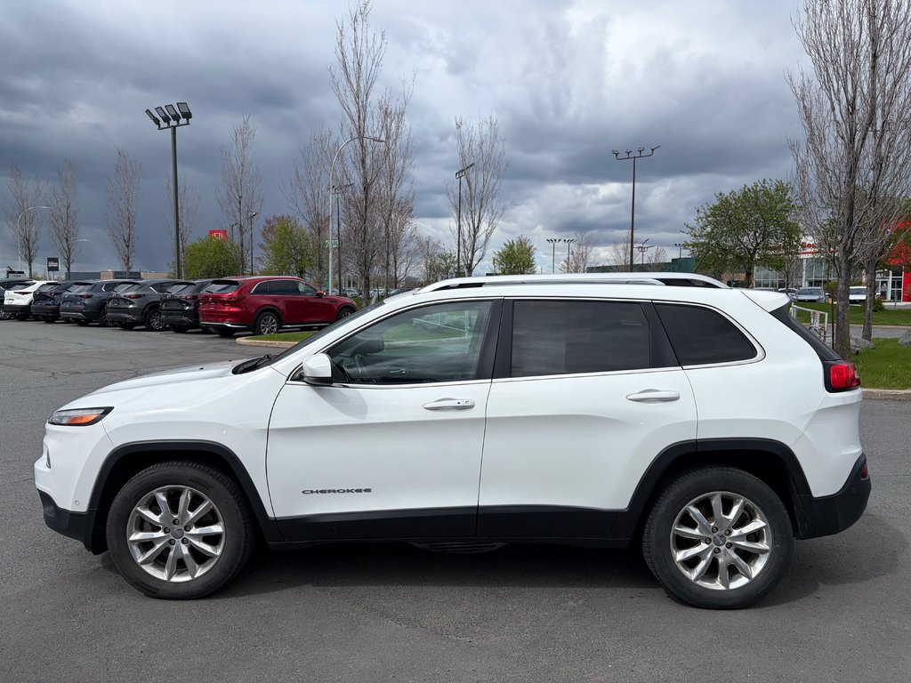 Jeep Cherokee Limited 4X4 V6 JAMAIS ACCIDENTÉ CUIR TOIT PANO 2014 à Boucherville, Québec - 7 - w1024h768px