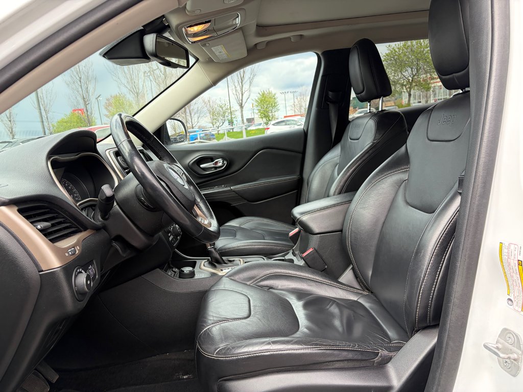 Jeep Cherokee Limited 4X4 V6 JAMAIS ACCIDENTÉ CUIR TOIT PANO 2014 à Boucherville, Québec - 15 - w1024h768px