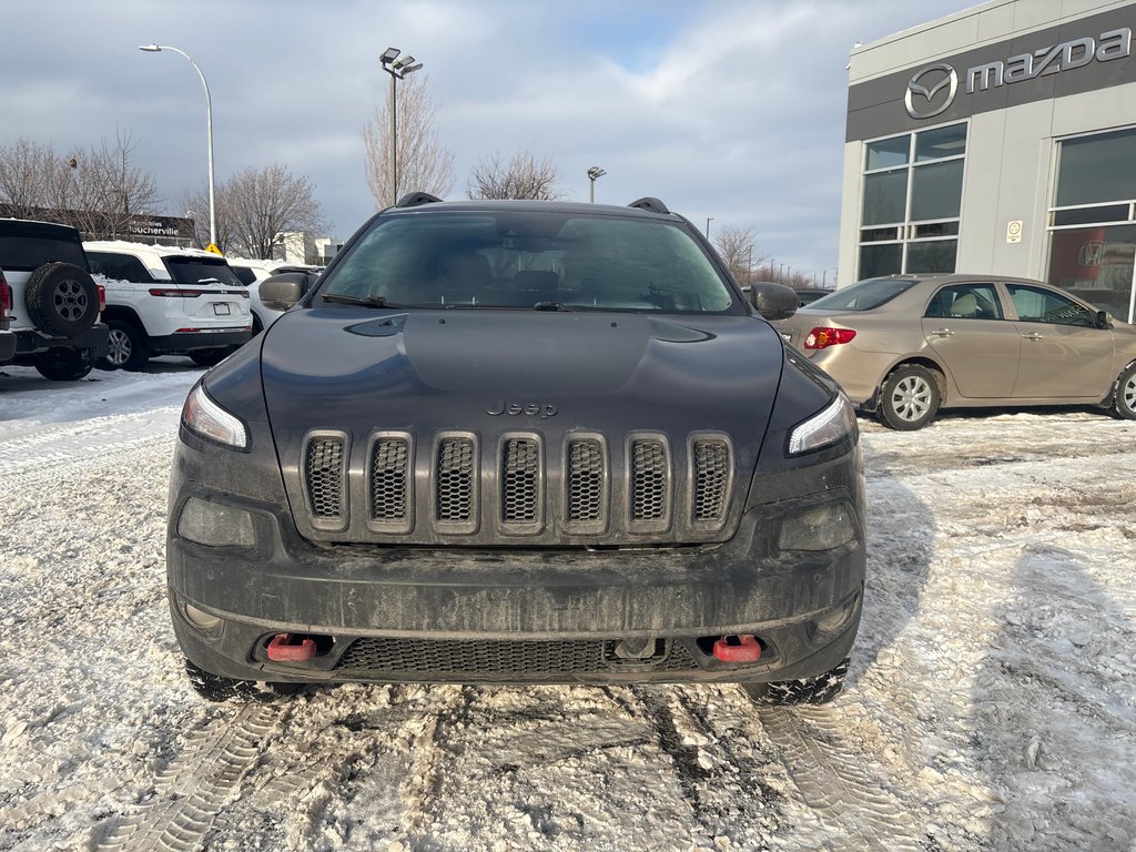 Jeep Cherokee Trailhawk Leather Plus 4x4 V6 2018 à Boucherville, Québec - 2 - w1024h768px