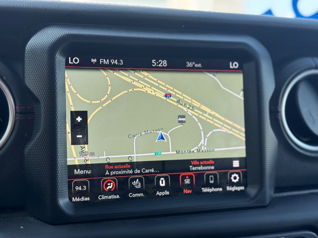 2020 Jeep Gladiator Rubicon Cuir Navigation 2 Toit in Terrebonne, Quebec - 17 - w1024h768px