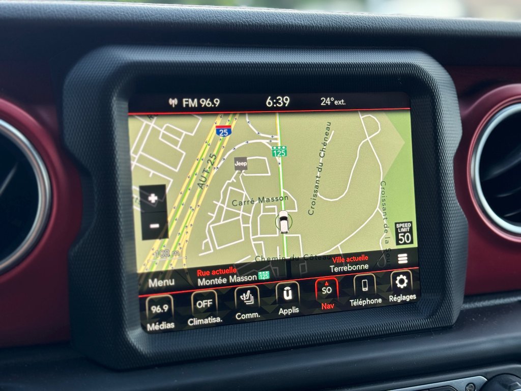 2023 Jeep Gladiator Rubicon Cuir Pneus 37'' Look WoW Bas Kilométrage in Terrebonne, Quebec - 15 - w1024h768px