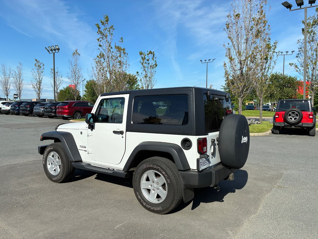 2018 Jeep Wrangler JK Sport, A/C, AUT, BAS KM, V6 2 TOITS in Boucherville, Quebec - 10 - w1024h768px