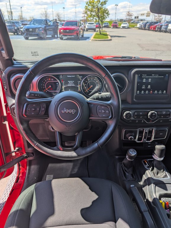 2018 Jeep Wrangler Unlimited SPORT JL  DÉMARREUR À DISTANCE, V6 3.6L PENTASTAR in Boucherville, Quebec - 9 - w1024h768px