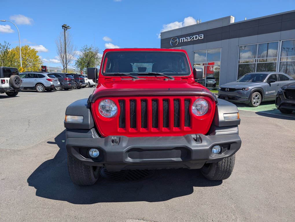 2018 Jeep Wrangler Unlimited SPORT JL  DÉMARREUR À DISTANCE, V6 3.6L PENTASTAR in Boucherville, Quebec - 3 - w1024h768px