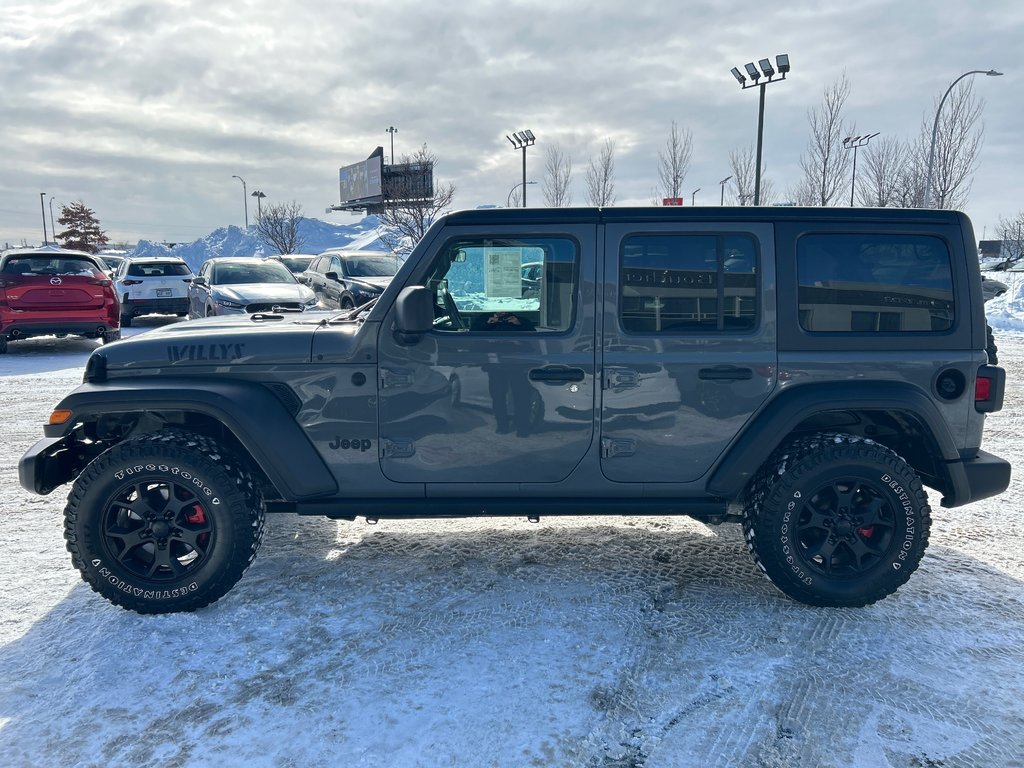 Jeep Wrangler Unlimited Willys, 2 TOITS, AUT 2021 à Boucherville, Québec - 9 - w1024h768px