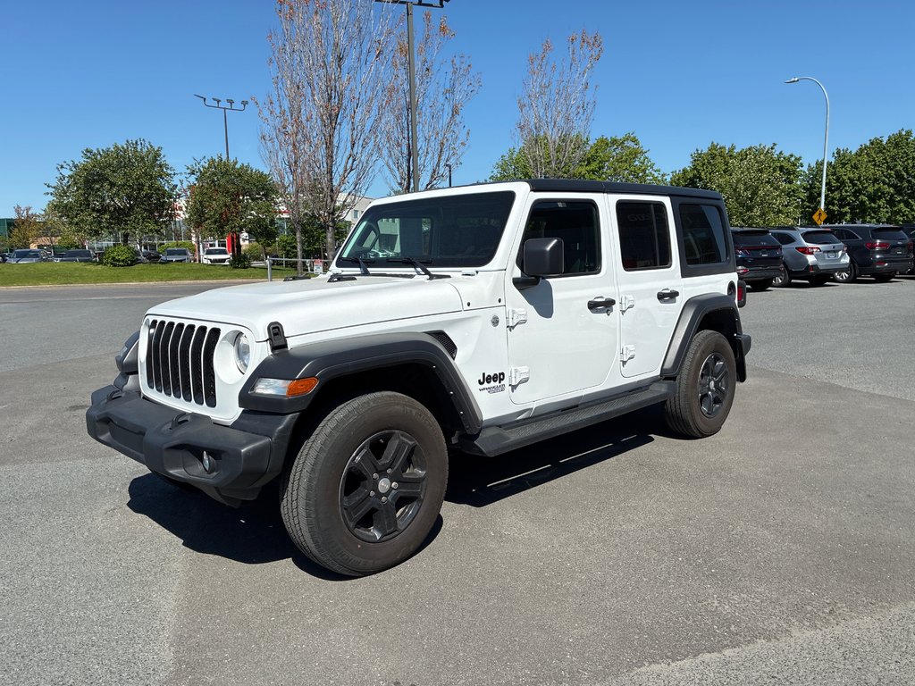 Jeep Wrangler Unlimited Sport ,V6,AIR, BAS KM 2021 à Boucherville, Québec - 2 - w1024h768px
